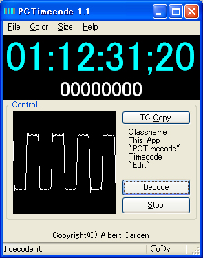 PCTimecode